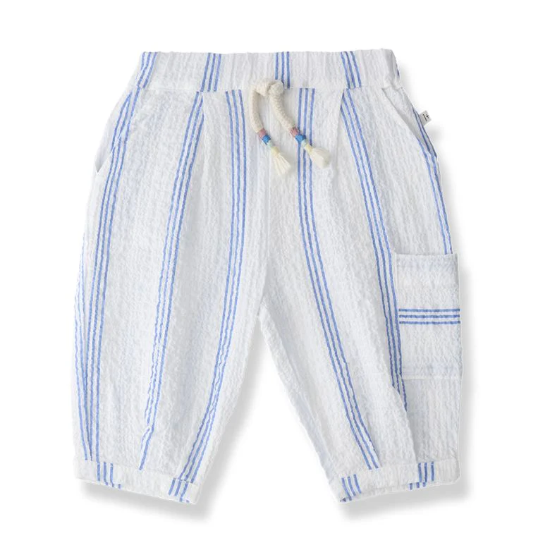 1+ In The Family - Broek Capras | Ultramarine