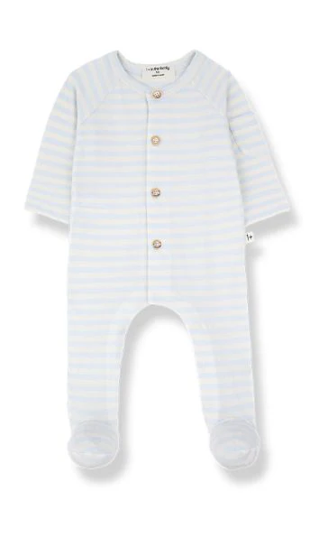 1+ In The Family - Pyjama Met Voetjes Felip | Misty Blue