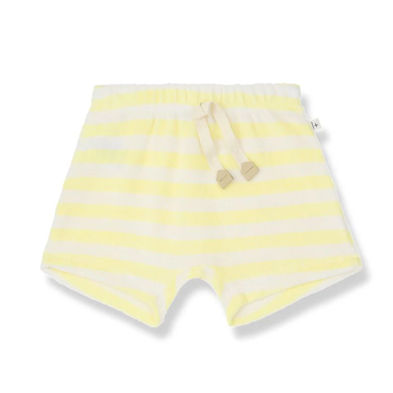 1+ In The Family - Short Feres | Pastel Yellow