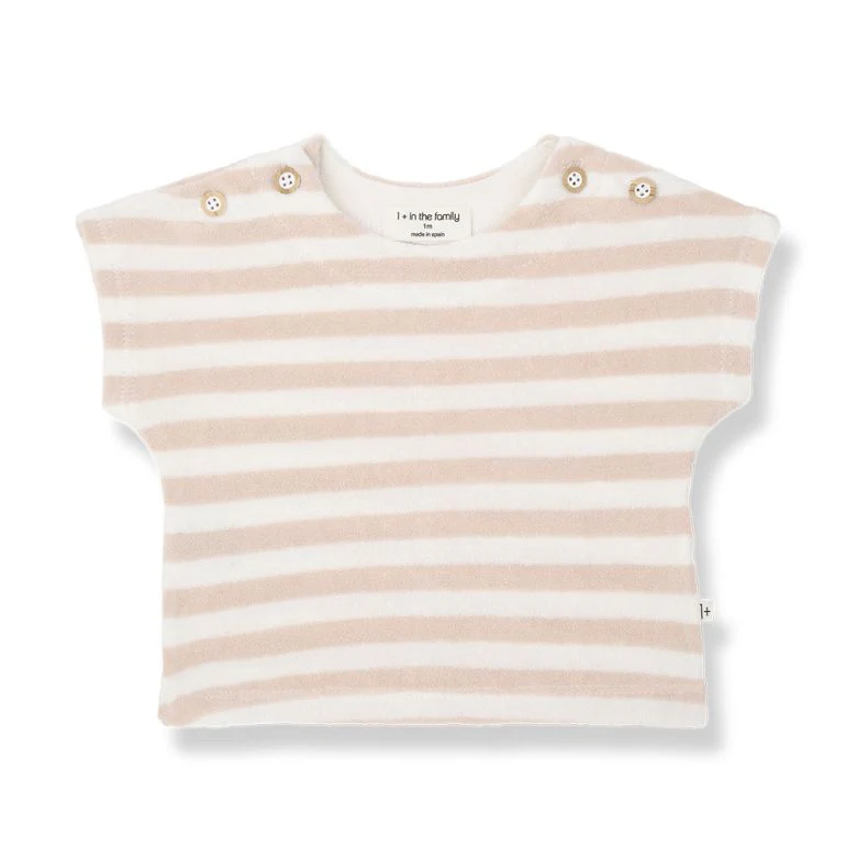 1+ In The Family - T-Shirt Korte Mouw Kavala | Blossom