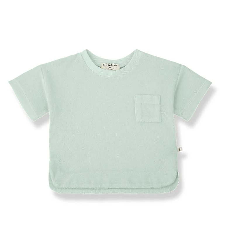 1+ In The Family - T-Shirt Korte Mouw Manacor | Groen