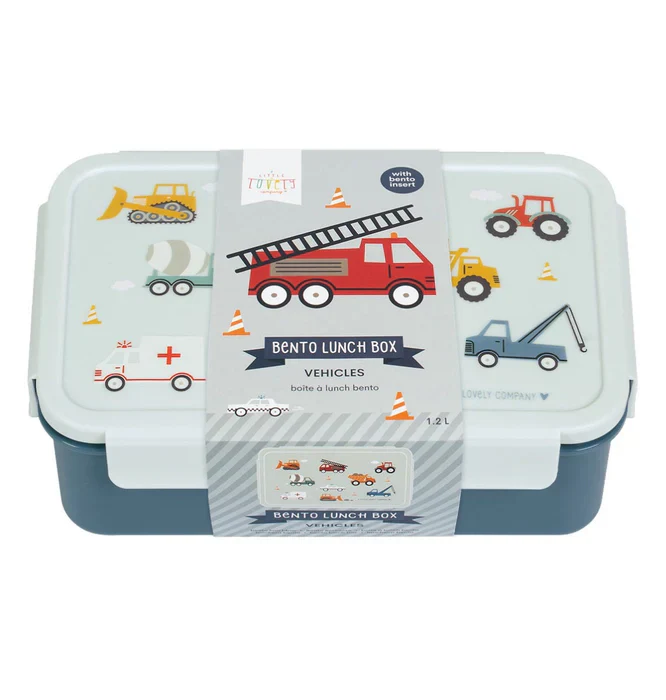 A Little Lovely Company - Lunchbox Bento | Vehicles - Image 4