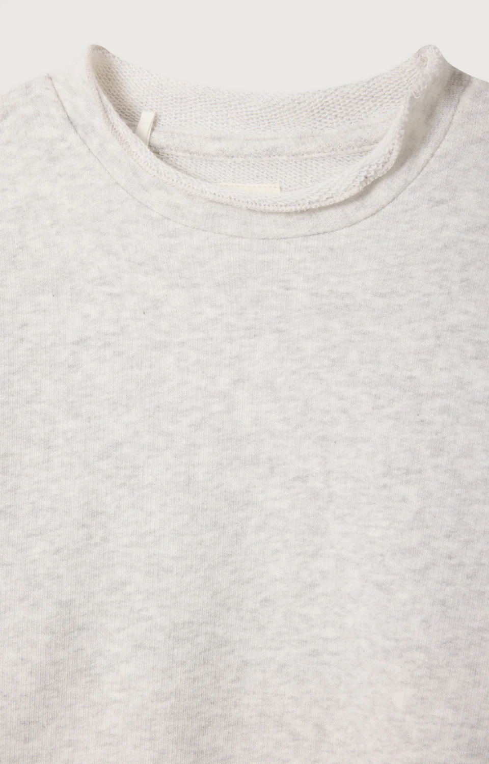 American Vintage - Sweater Long Col Rond Arctique Chine - Image 2