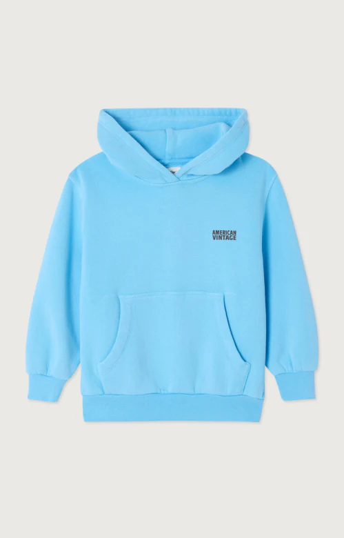 American Vintage - Sweater Met Kap Izubird | Blue Ciel Vintage