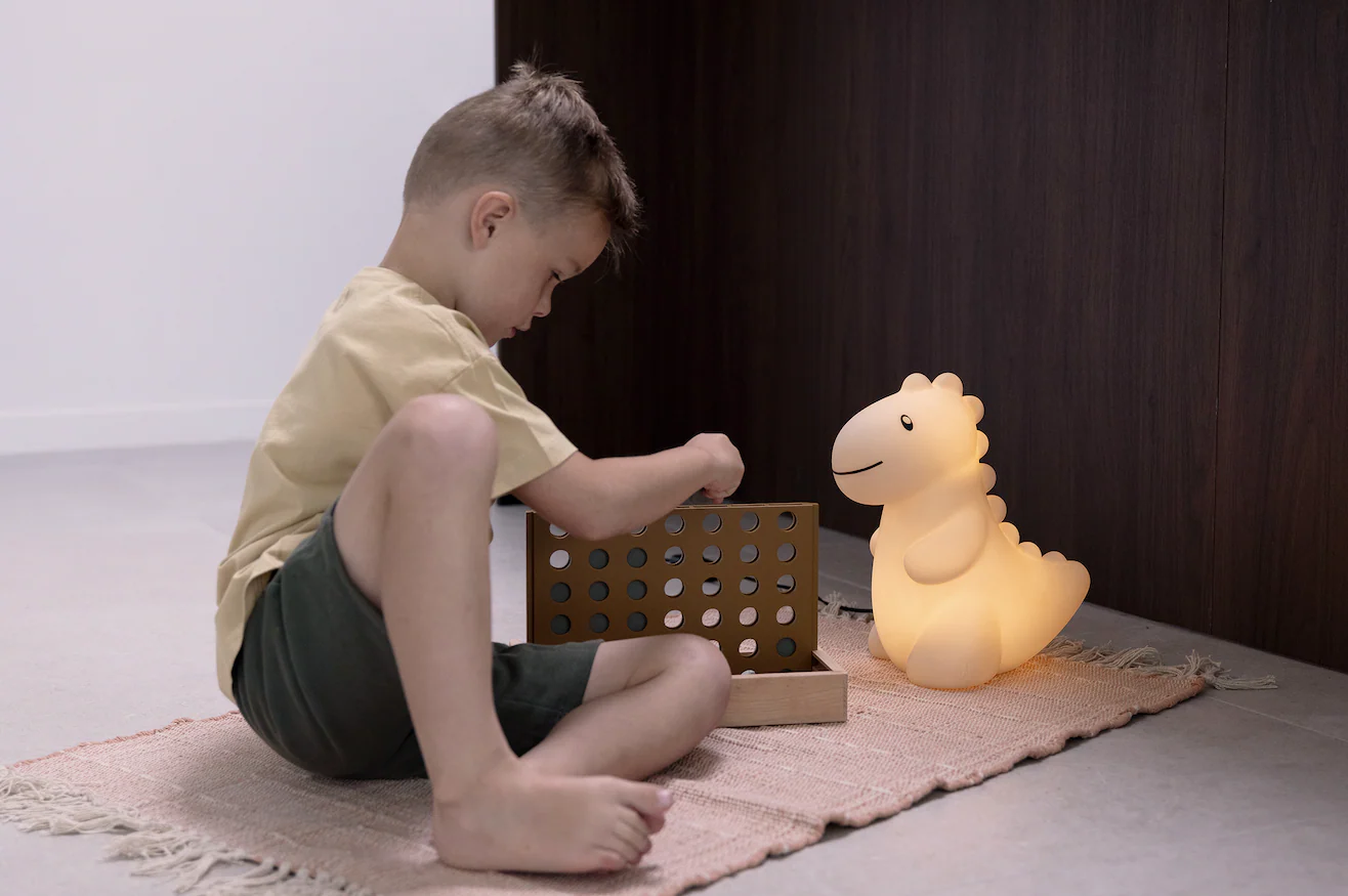 Atelier Pierre - Nachtlamp Jeroom Dino LED Light | Sand - Image 4
