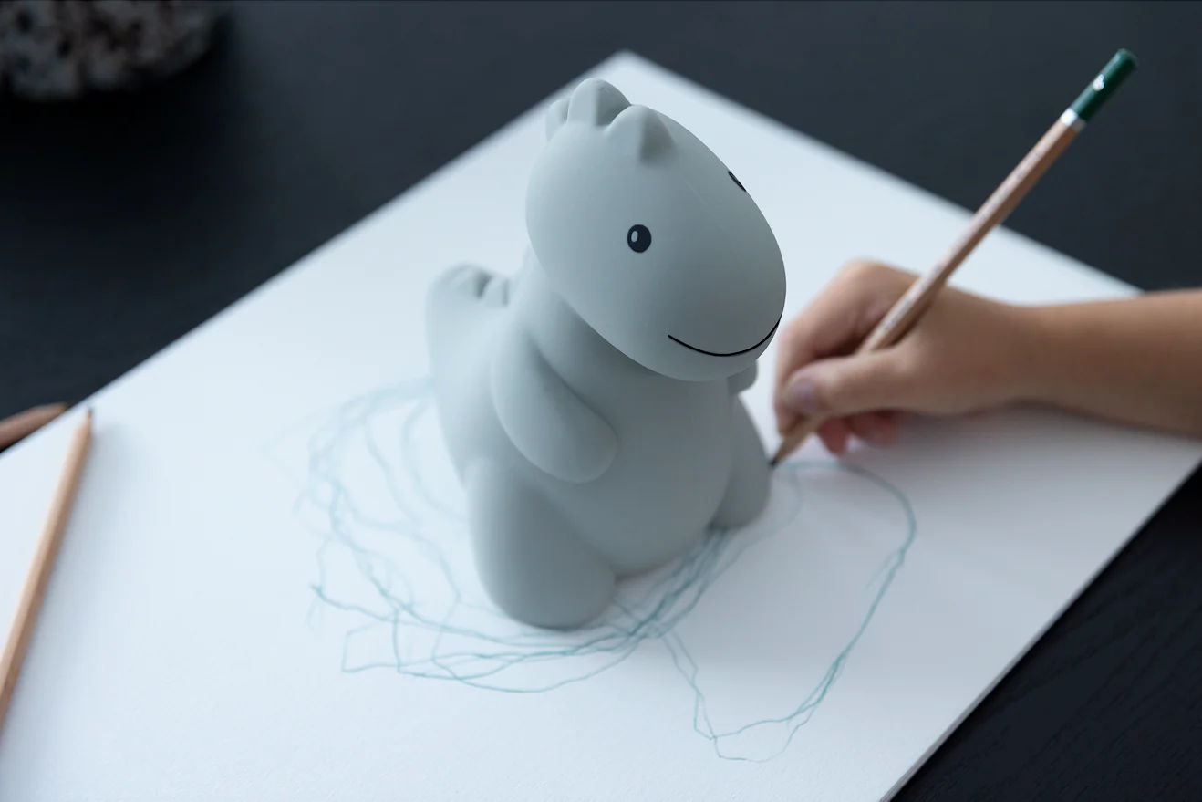 Atelier Pierre - Spaarpot Jeroom Dino Large | Sage - Image 5