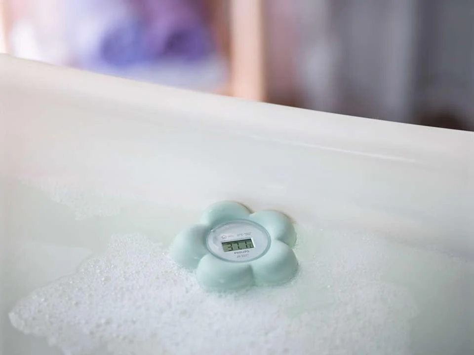 Avent - Badthermometer Digitaal Bloem Munt | Water- & Kamertemperatuur - Image 3