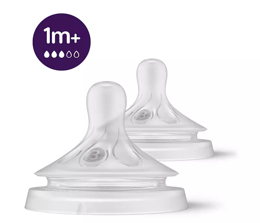 Avent - Zuigspeen Natural/Airfree 3.0 | 3 Gaatjes