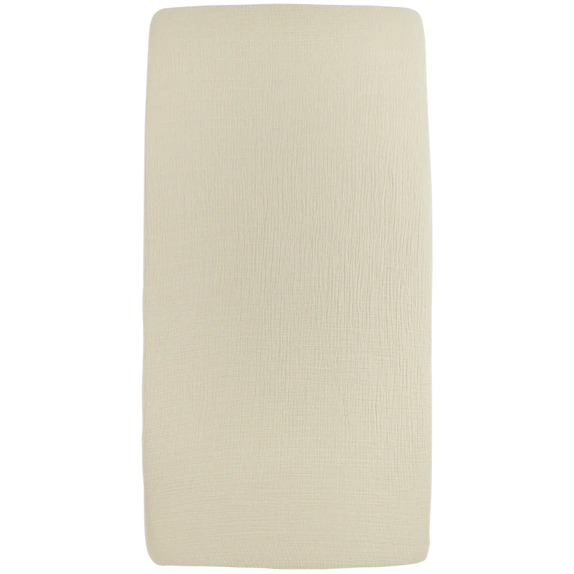B-Boo - Hoeslaken Pre-Washed Hydrofiel 40x80cm | Soft Sand - Image 2