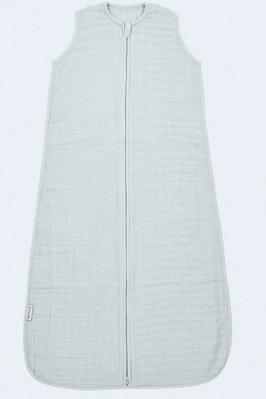 B-Boo - Slaapzak Hydrofiel Ongevoerd 70 cm | Grey Blue