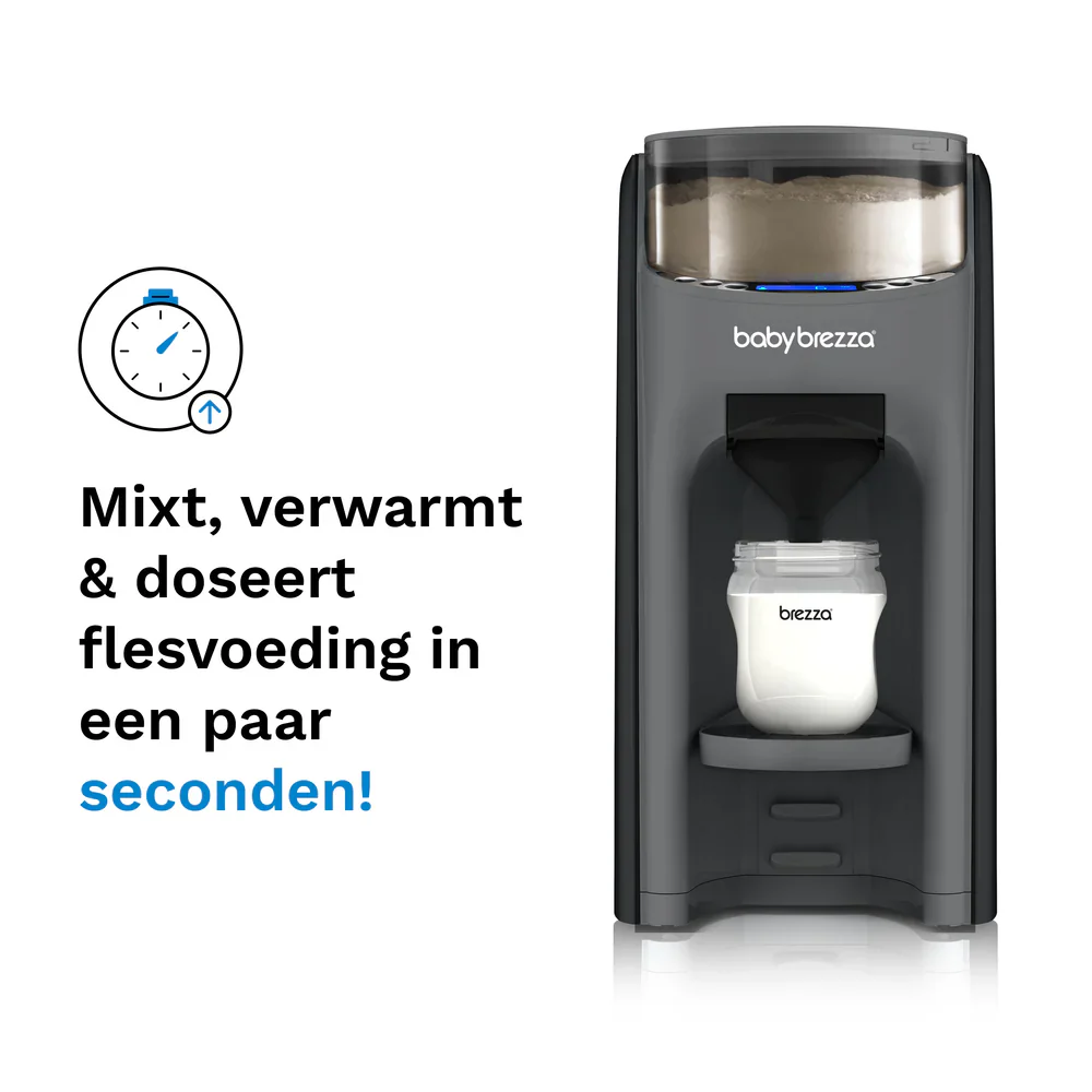 Baby Brezza - Flesvoeding Apparaat Formula Pro Advanced | All Black - Image 3
