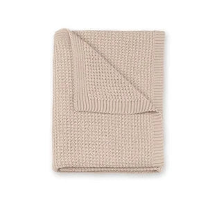 Bemini - Deken Knitted 80x100cm | Sesame