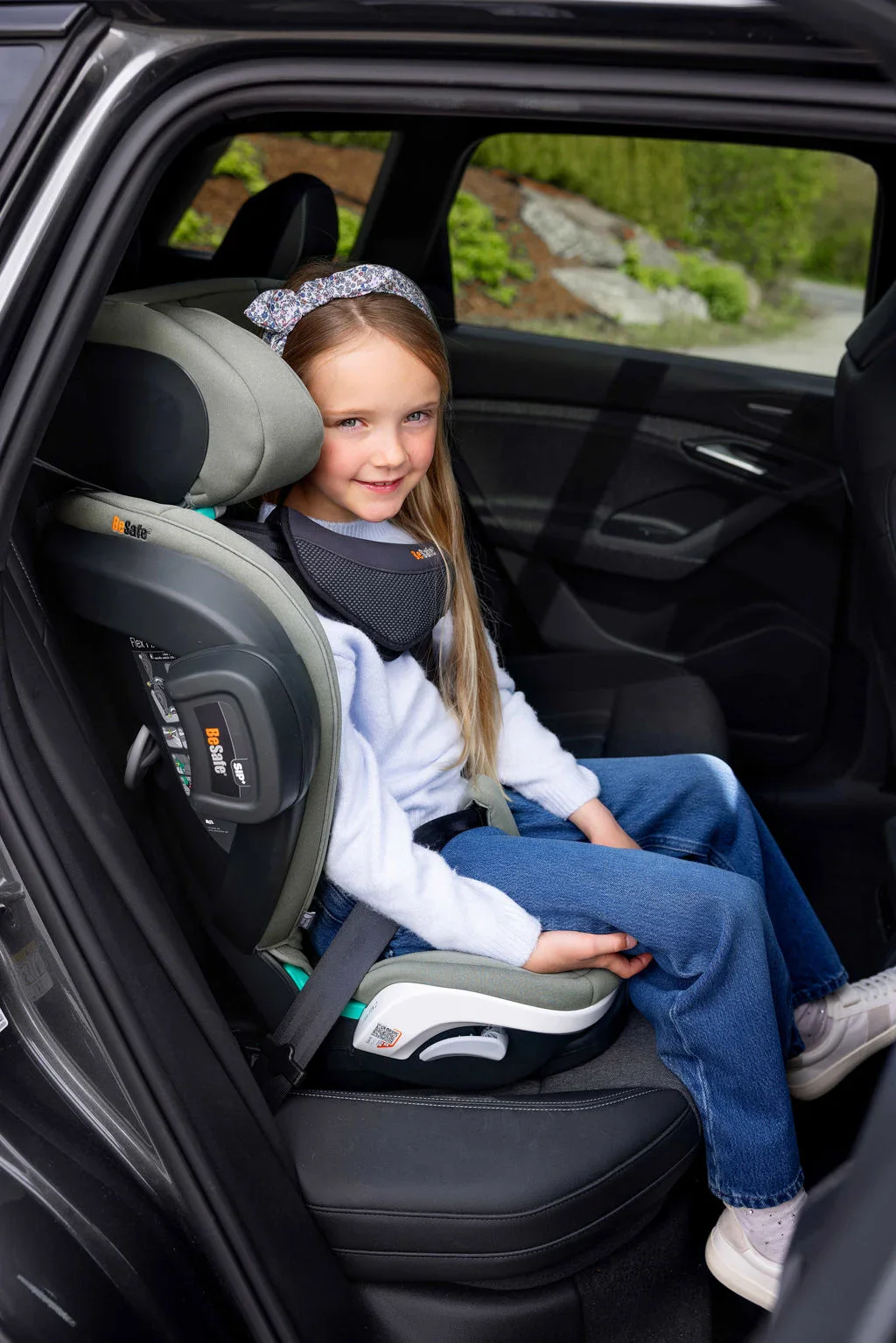 Besafe - Autostoel Flex Fix 2 Groep 2-3 | Dark Sand Soft Breeze - Image 3