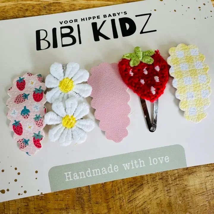 Bibi Kidz - Setje Haarspeldjes | Flower 32
