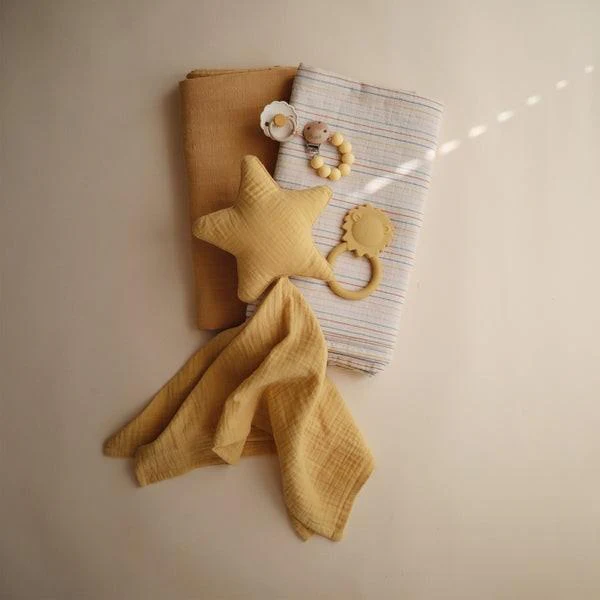 Bijtring Lion Soft Yellow - Image 3