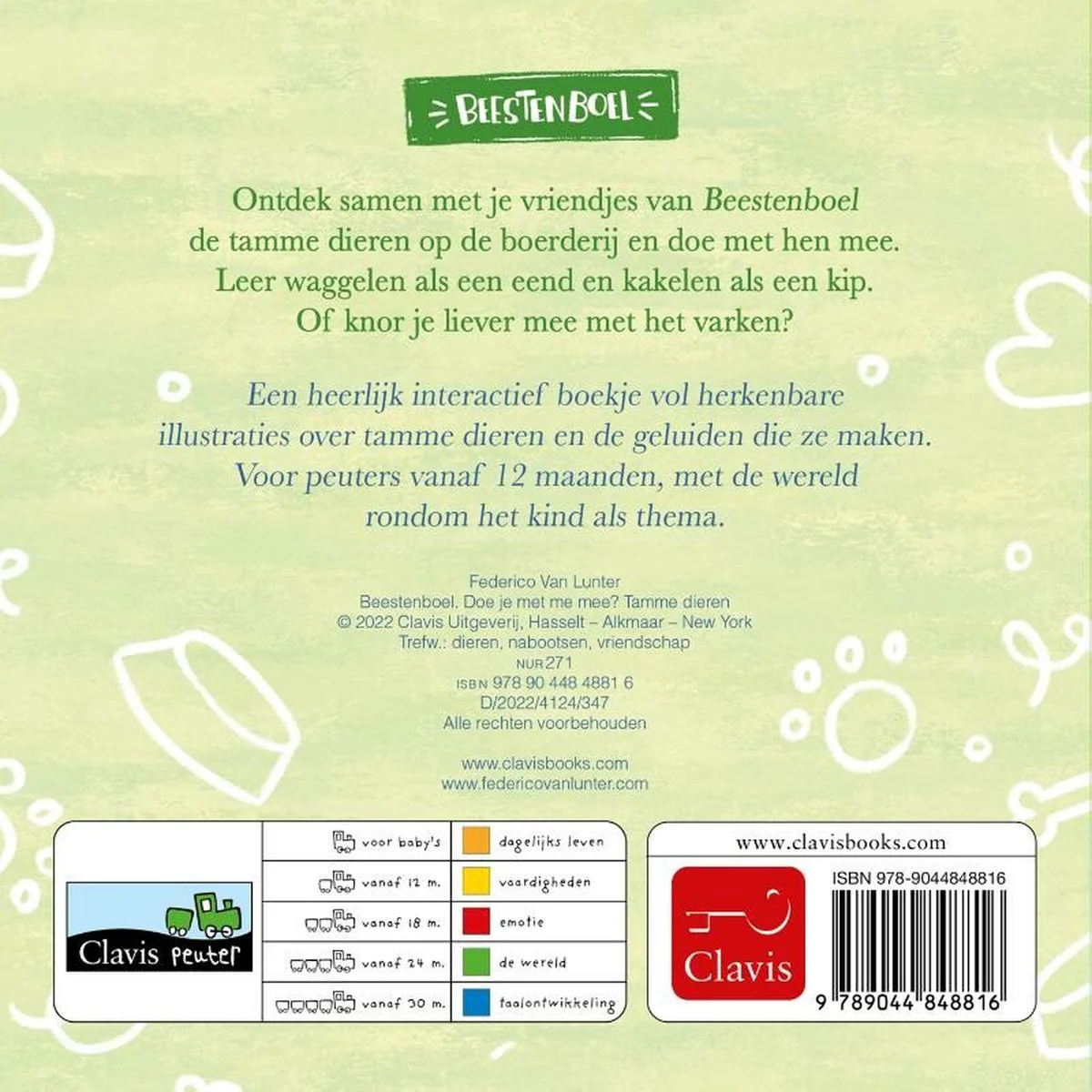 Boek Doe Je Met Me Mee? Tamme Dieren - Image 2