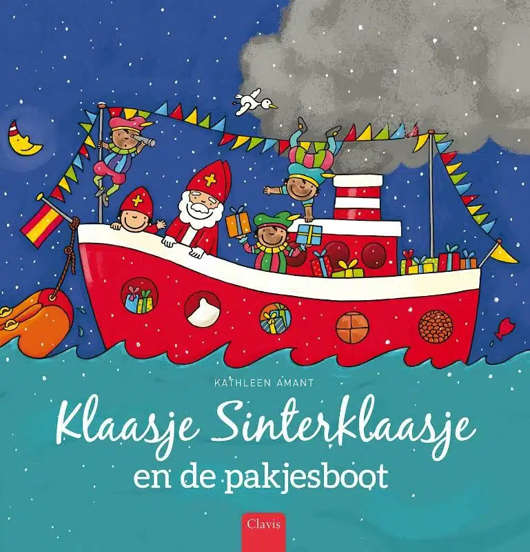 Boek Klaasje Sinterklaasje En De Pakjesboot