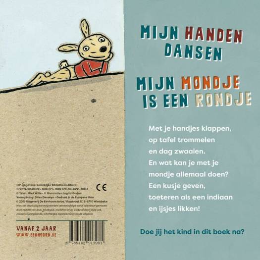 Boek Mijn Handen Dansen & Mijn Mondje Is Een Rondje - Image 2