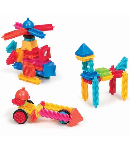 Bristle - Blokken met Borstelharen (56 stuks) | Bouwspeelgoed - Image 2