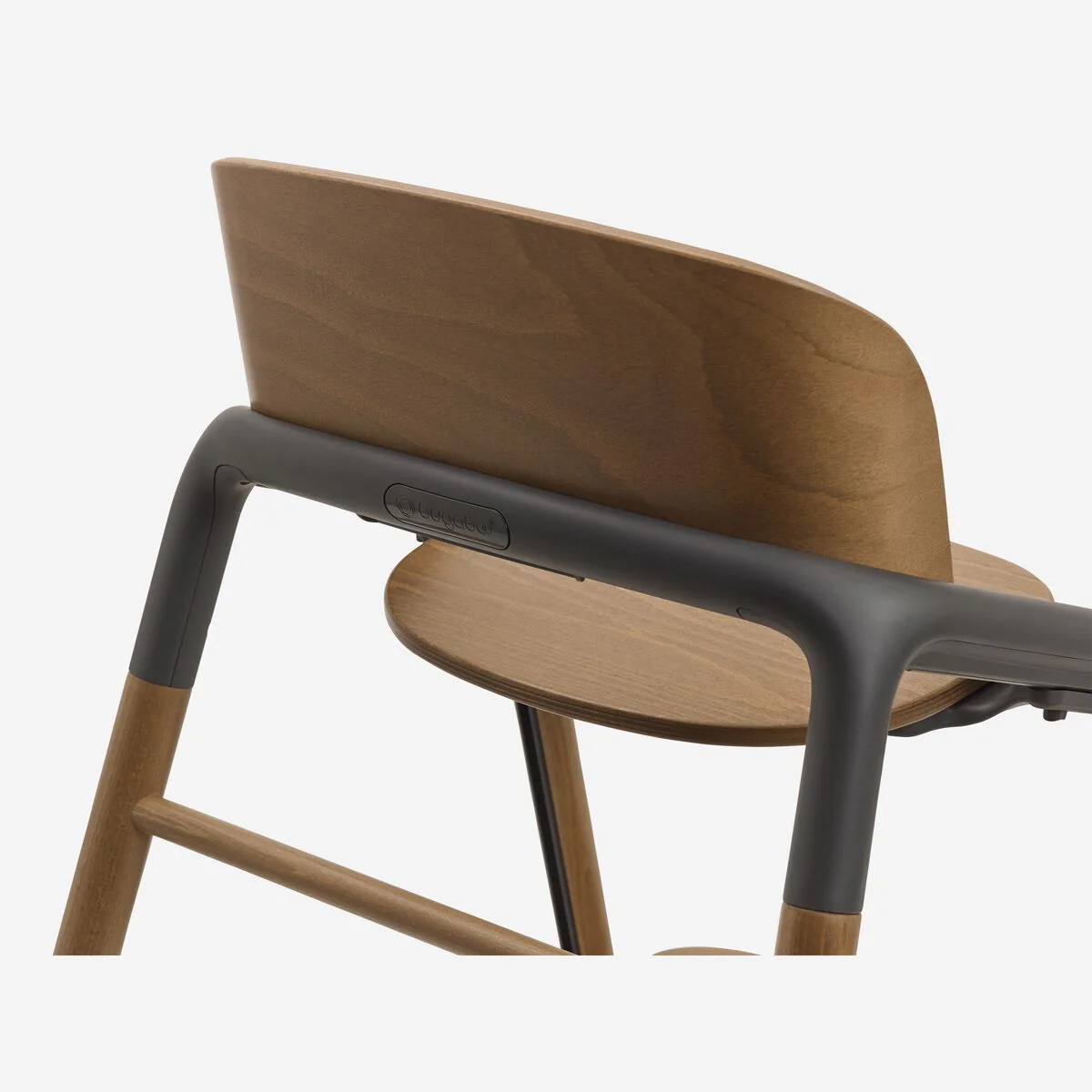 Bugaboo - Giraffe Eetstoel Warm Wood/Grey | Lichtgewicht & Veelzijdig - Image 4