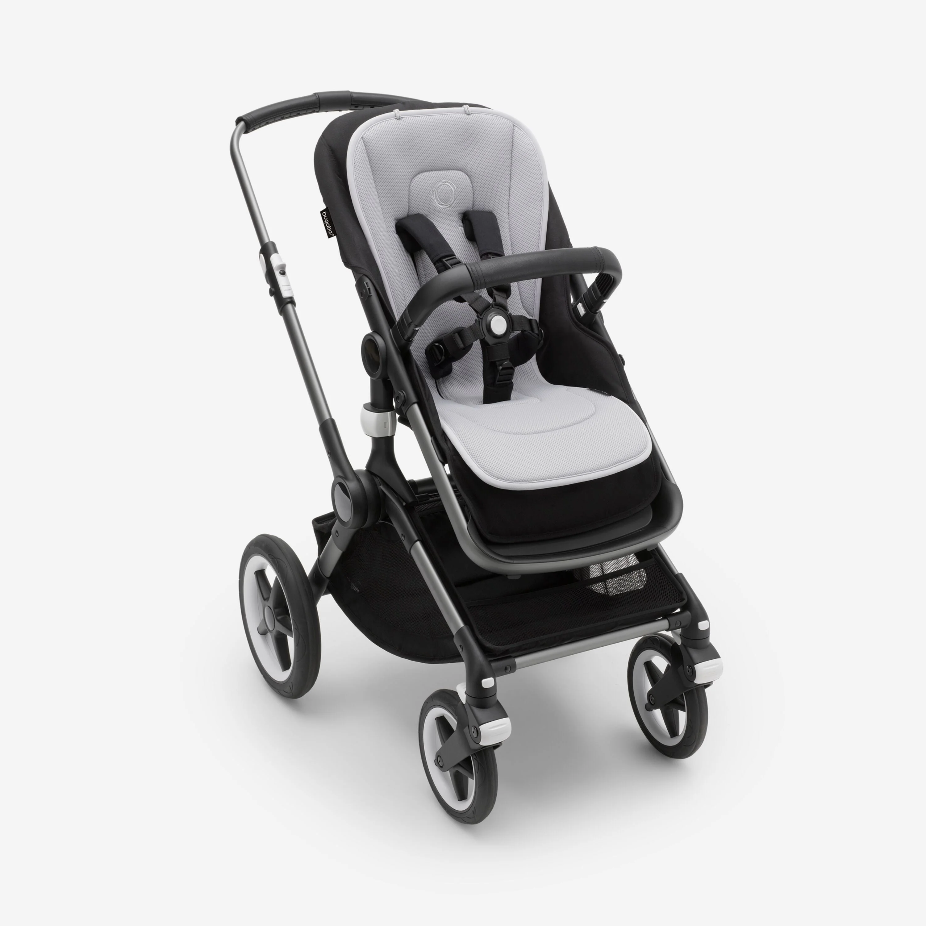Bugaboo - Seat Liner Dual Comfort Misty Grey | Ademend & Antibacterieel - Image 2