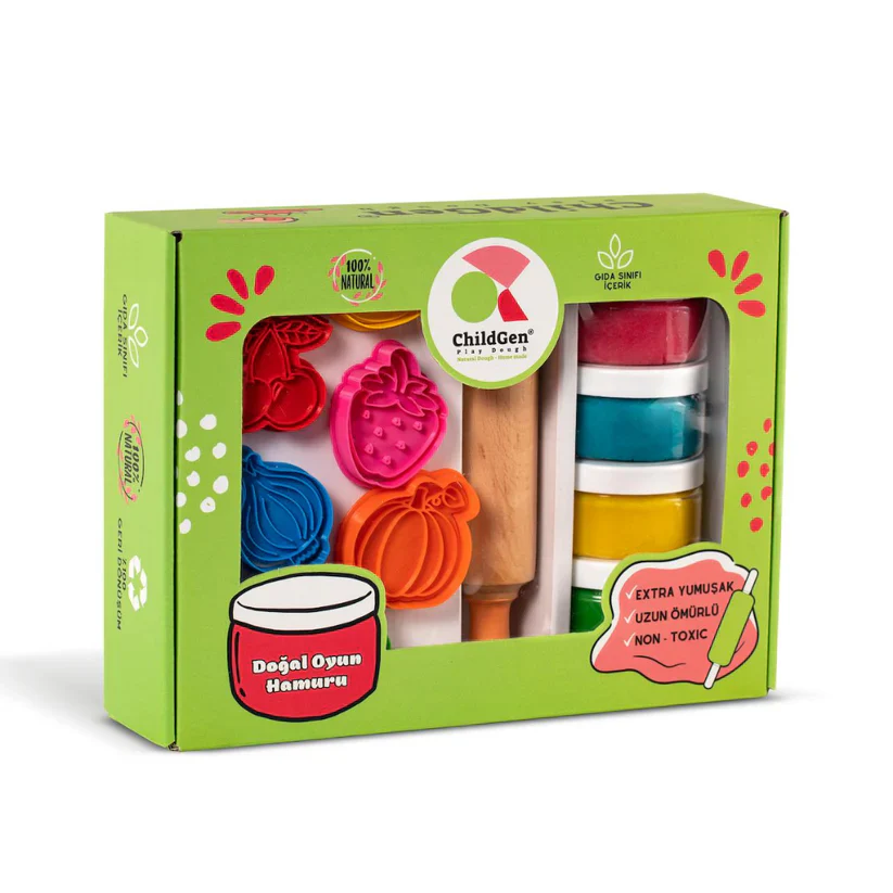 Childgen - Klei Premium Fruits & Vegetables Set | Fruit- en Groenten thema
