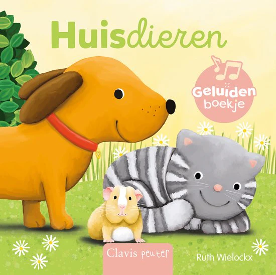 Clavis – Geluidenboek Huisdieren | Speels Leren