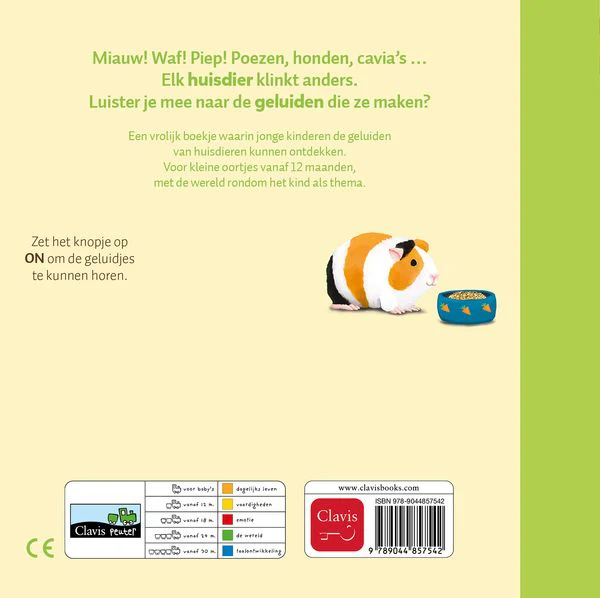 Clavis – Geluidenboek Huisdieren | Speels Leren - Image 2