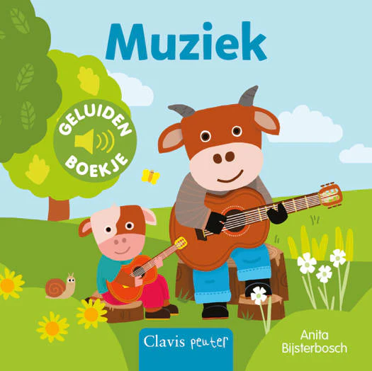 Clavis – Geluidenboek Muziekinstrumenten Van Dichtbij | Babyboek