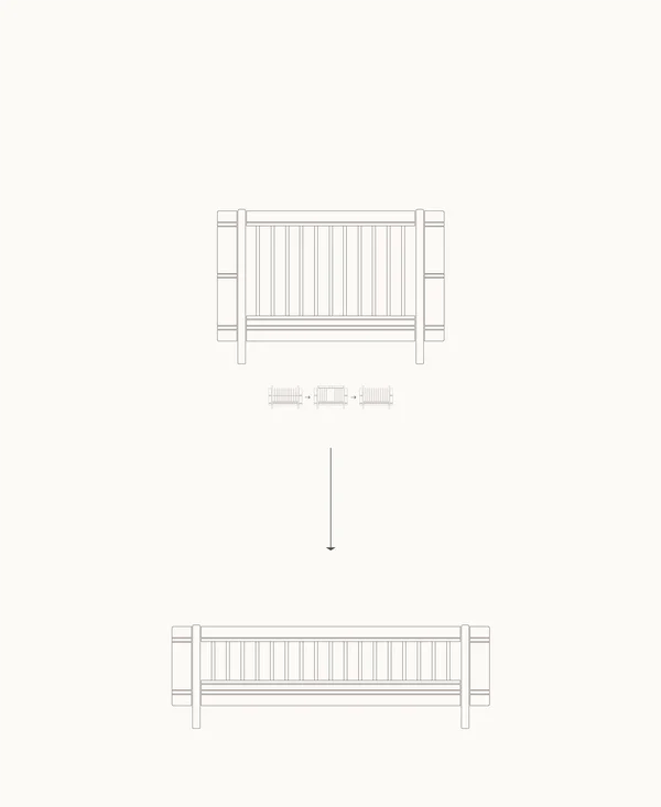 Conversieset Mini+ Cot Bed - Junior Kit Oak