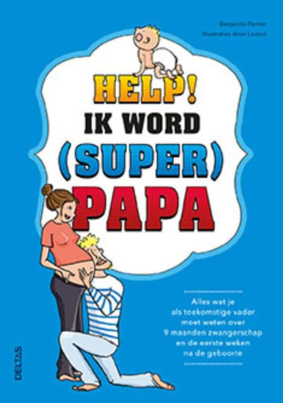 Deltas - Boek Help! Ik Word Super Papa