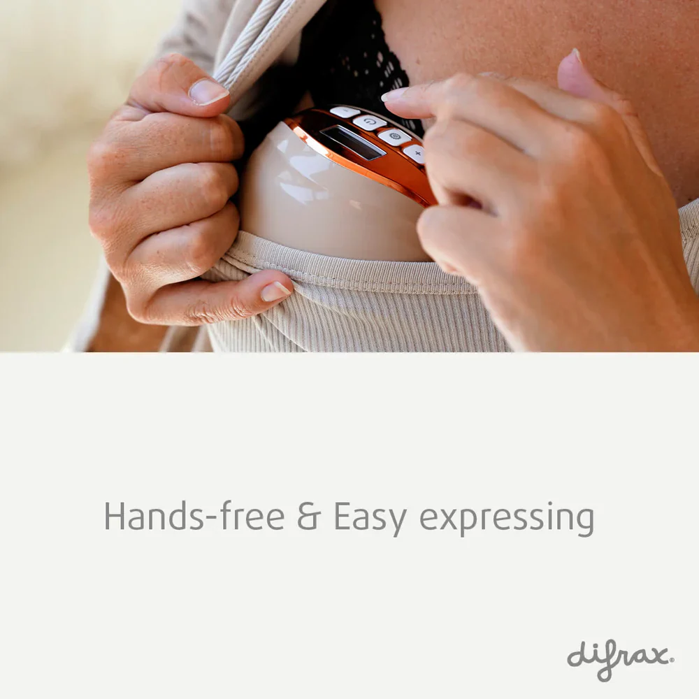 Difrax - Borstkolf Hands-Free | Cream - Image 8