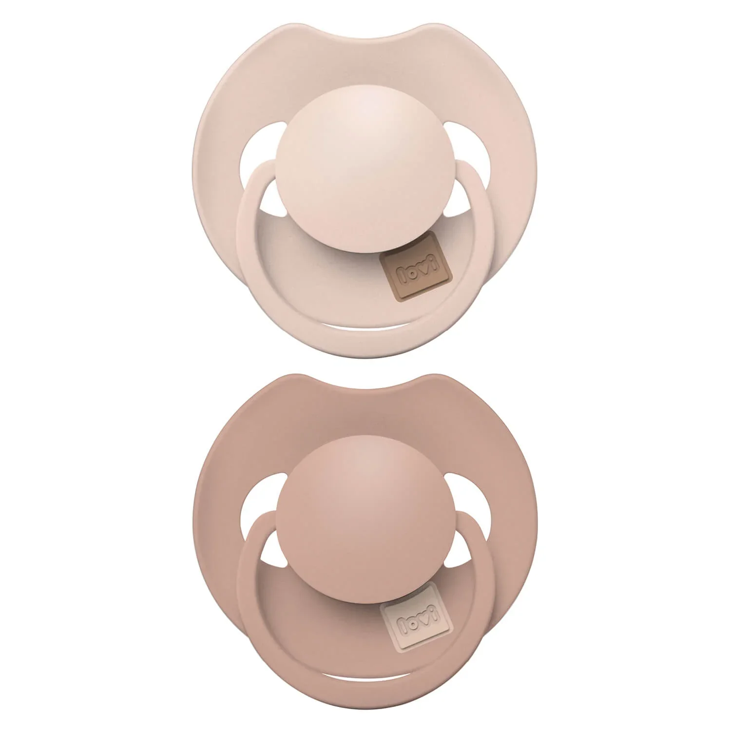 Difrax - Set Fopspenen Lovi Dynamic Prime | Nude / Blush 0-6m