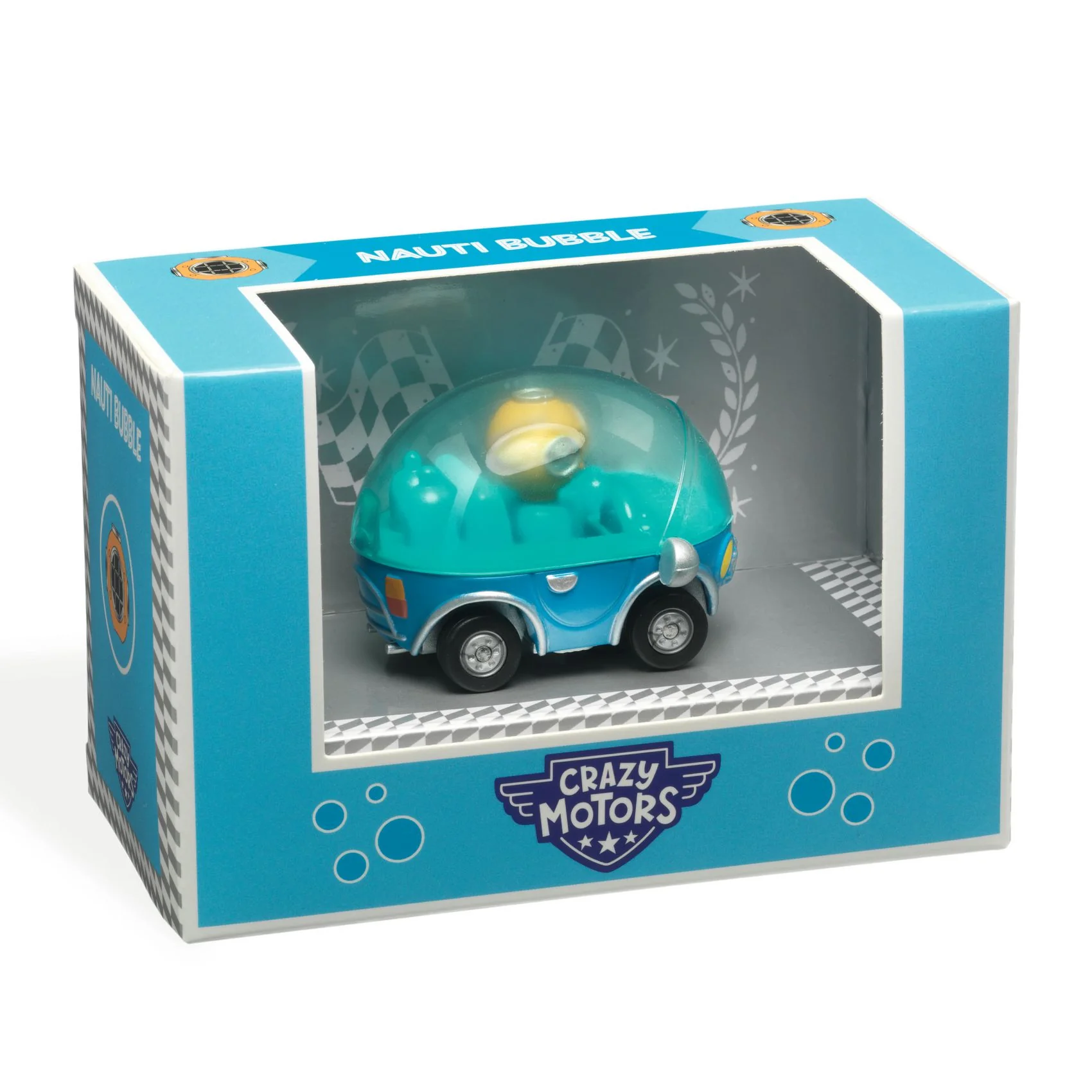Djeco - Speelgoedauto Crazy Motors Nauti Bubble | Mini Onderzeeër - Image 2