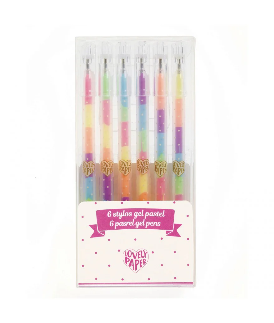 Djeco - Set Gelstiften Pastel | 6 stuks
