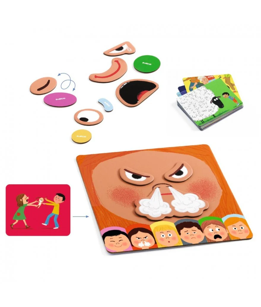 Djeco - Spel Emotico | Ludiek Taalspel Over Emoties - Image 2
