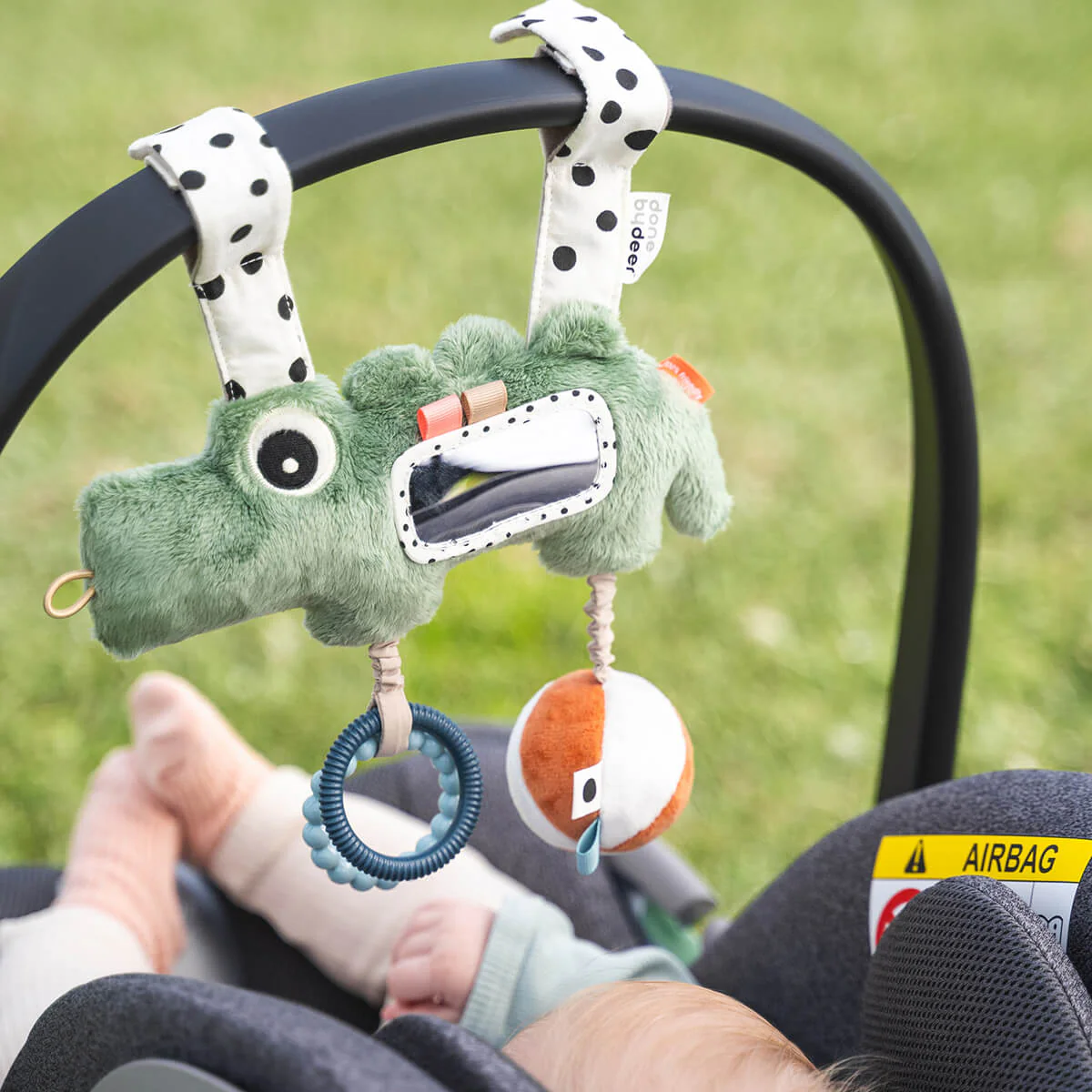 Done By Deer - Activiteitenspeeltje Croco Green - Image 3