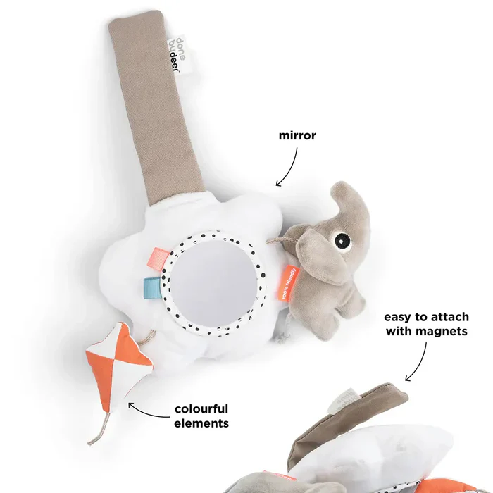 Done By Deer - Activiteitenspeeltje Kinderwagen Playground Colour Mix - Image 2