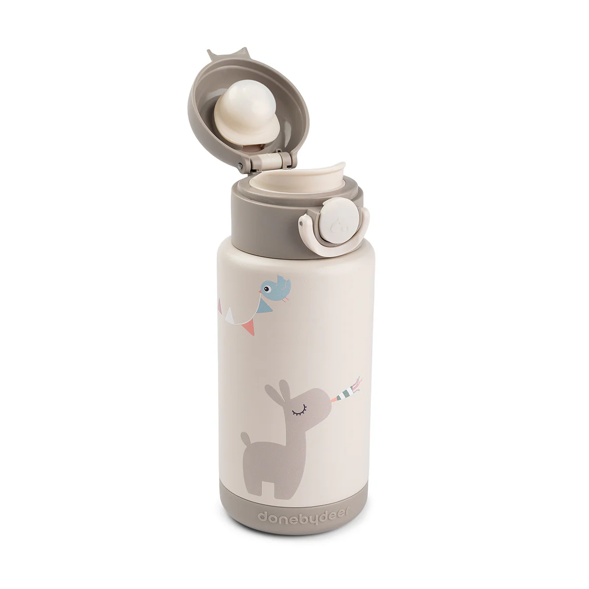 Done by Deer – Drinkfles Insulated | Celebration Sand 340 ml - Image 2