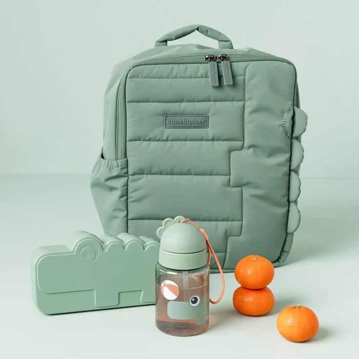 Done by Deer – Drinkfles Met Rietje | Playground Green - Image 5