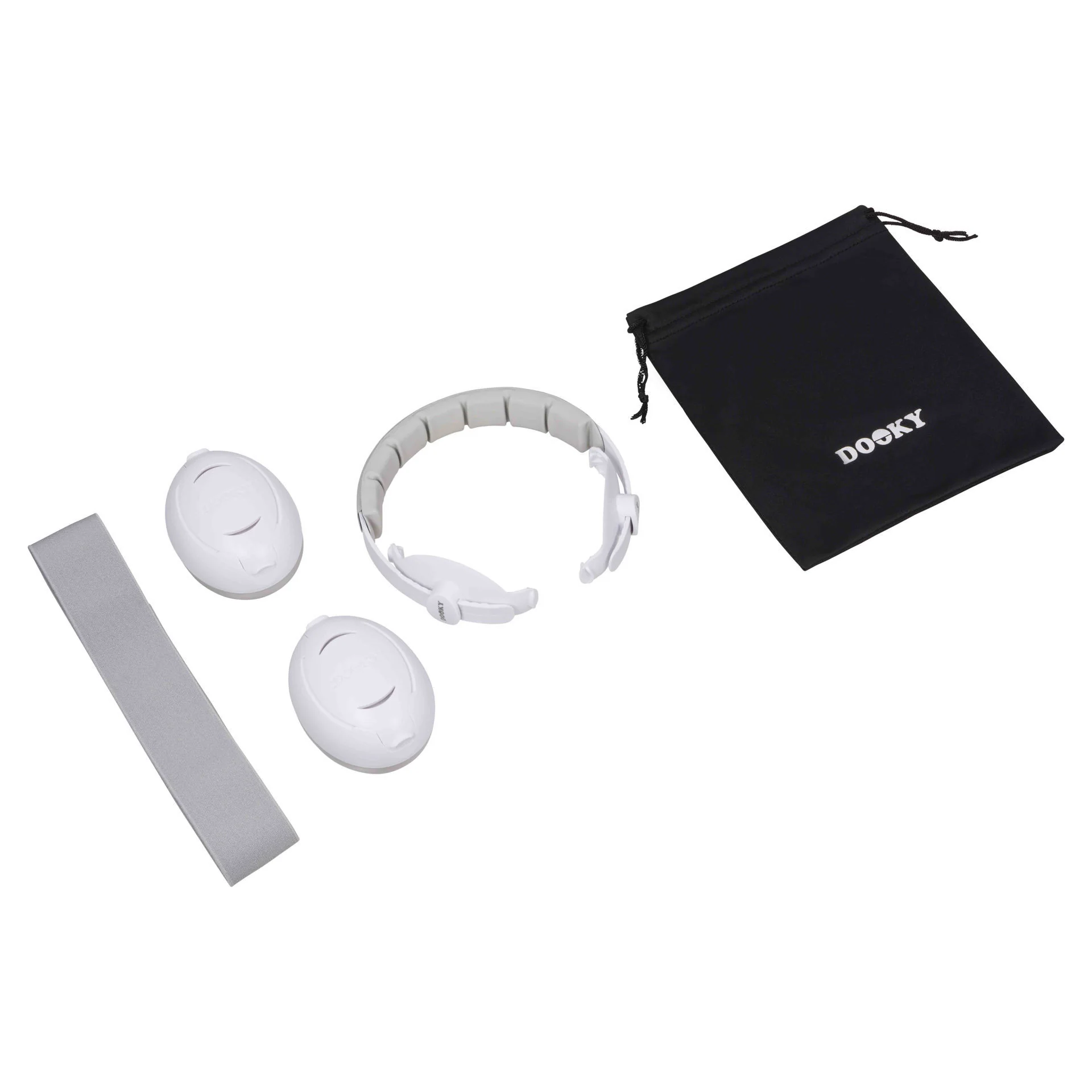 Dooky – Gehoorbeschermers Baby 2in1 | White - Image 5
