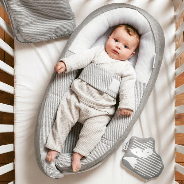 Doomoo - Baby Nest Cocoon Classic Grey | Veilig en Knus - Image 4