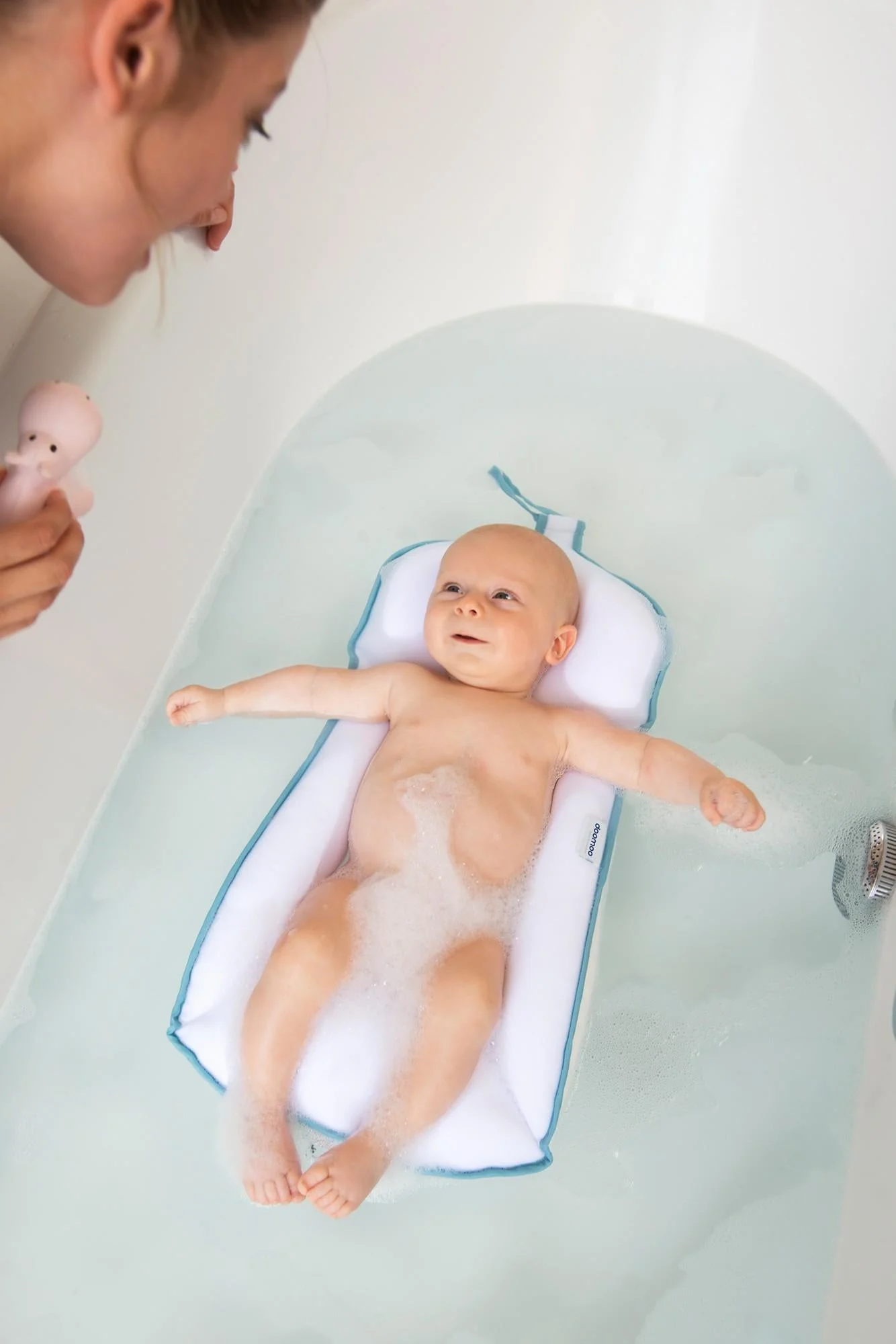 Drijvende Badmatras Easy Bath Wit - Image 4