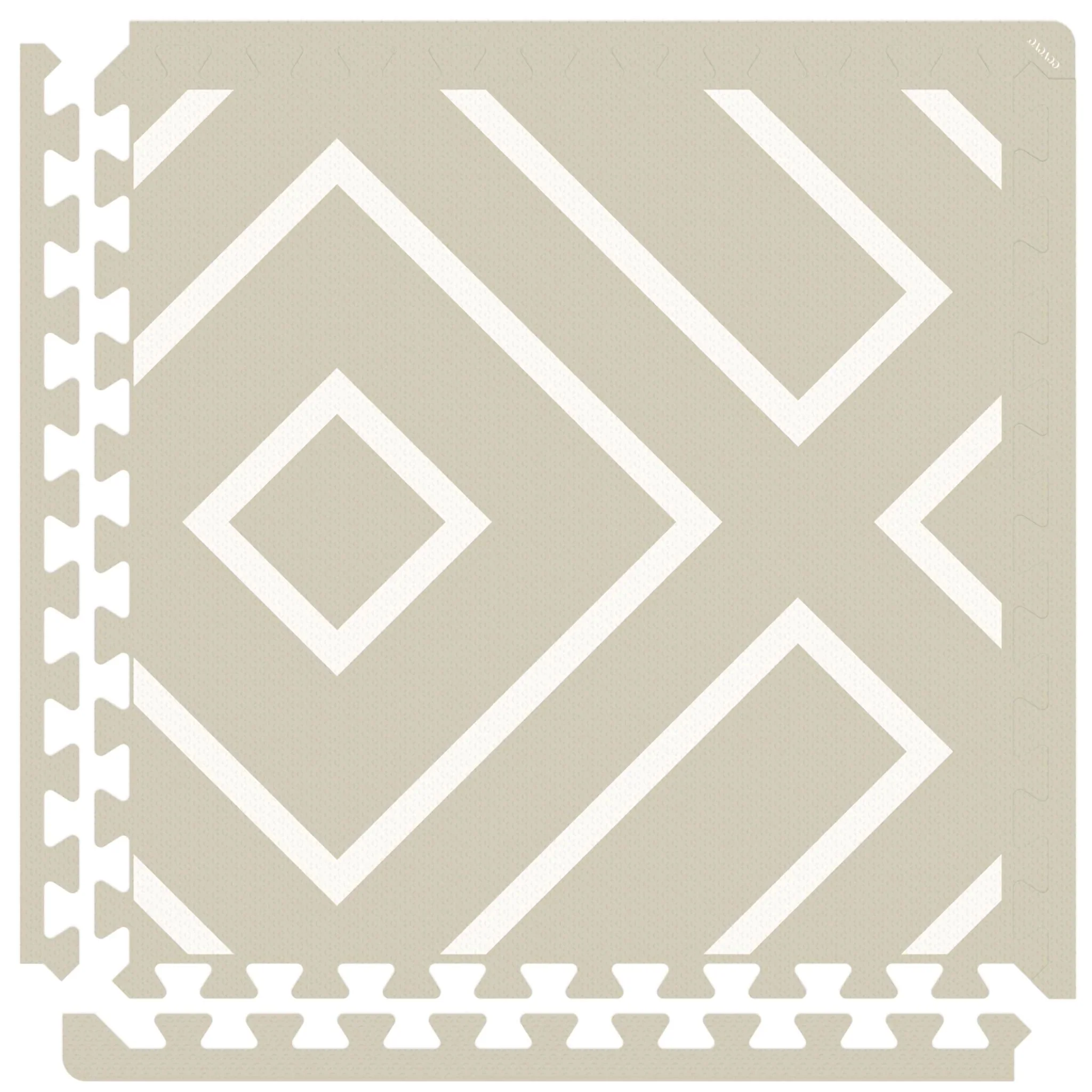 Eeveve - Puzzel Speeltapijt Modern Blocks | Soft Sage
