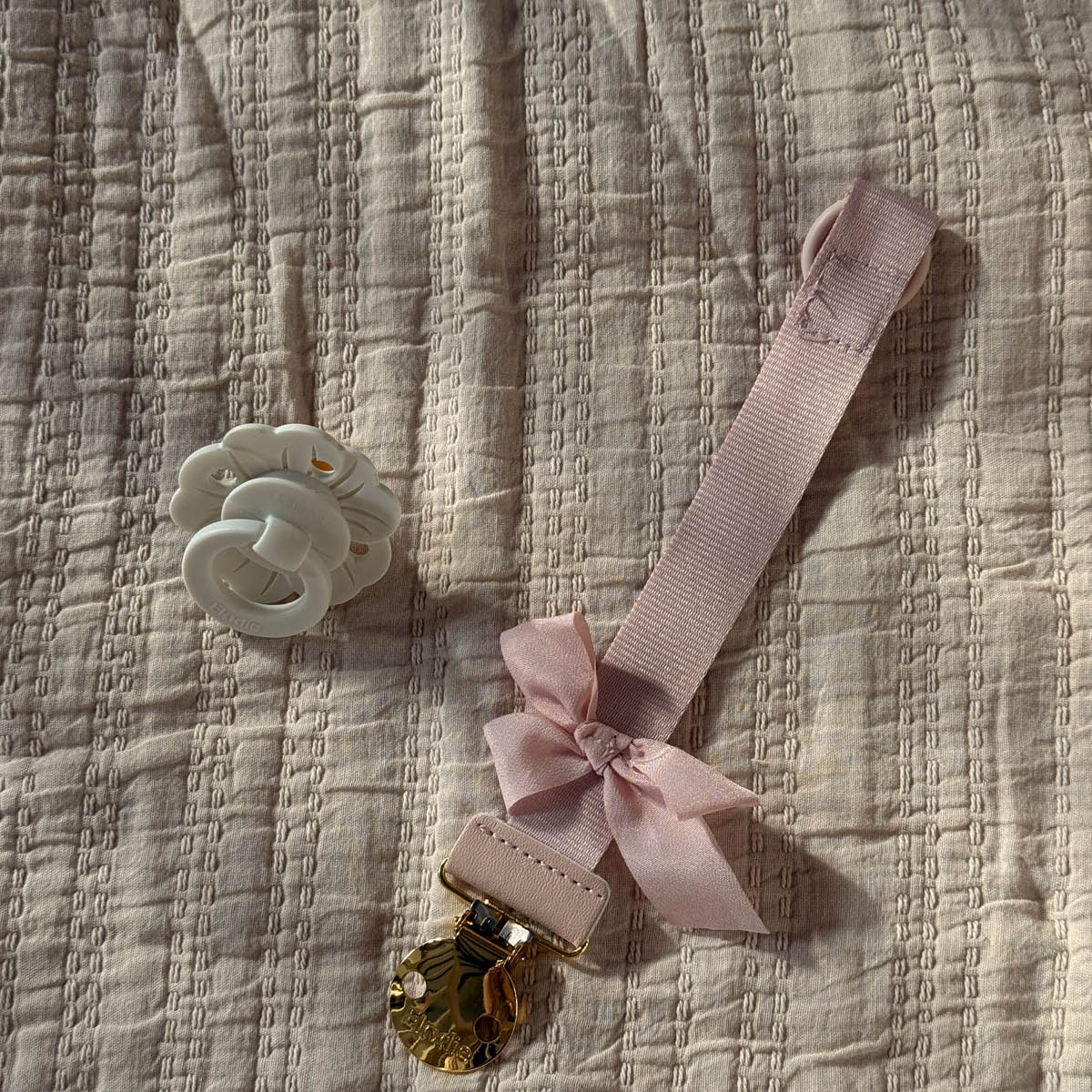 Elodie Details - Fopspeenketting | Powder Pink - Image 2
