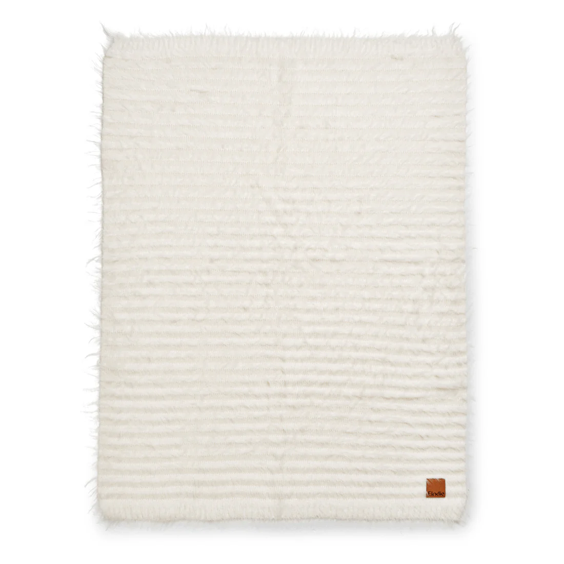 Elodie Details - Furry Knit Deken | Vanilla White - Image 3