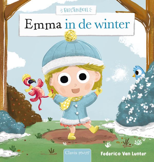Clavis - Boek Emma Viert De Winter | Winterboekje voor Peuters