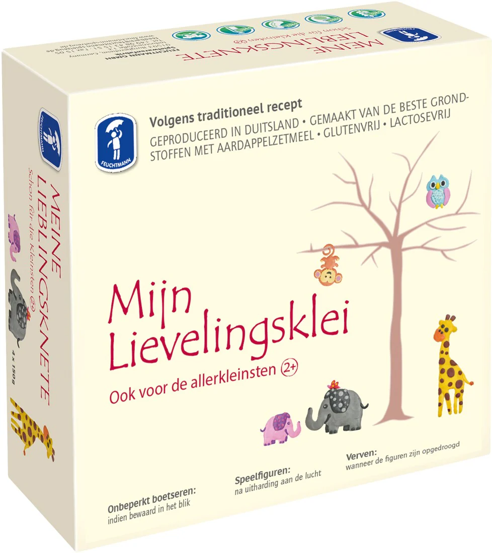 Feuchtmann - Basis Pakket Lievelingsklei | Bio Boetseerklei