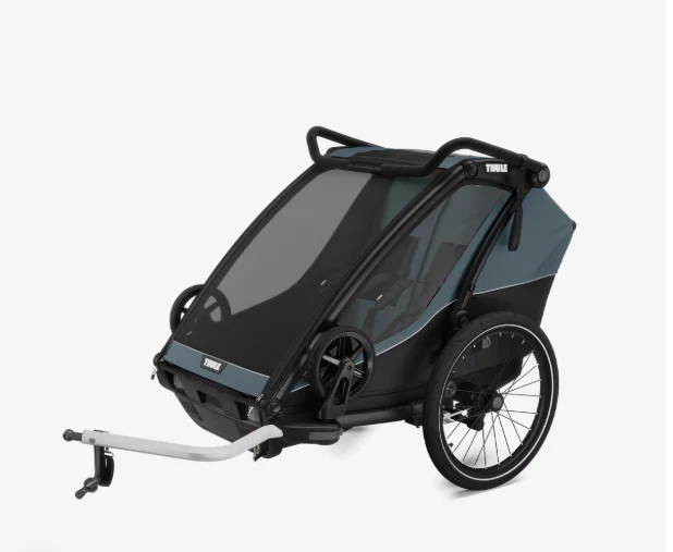 Fietskar Chariot Cab Dark Slate