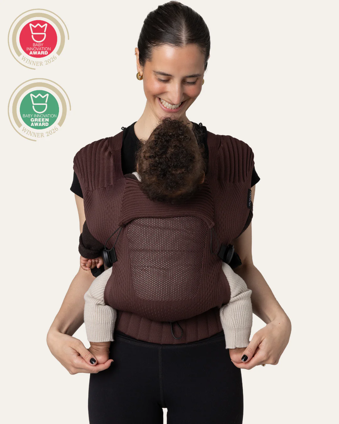 Flybaby - Draagzak | Mokka - Image 2